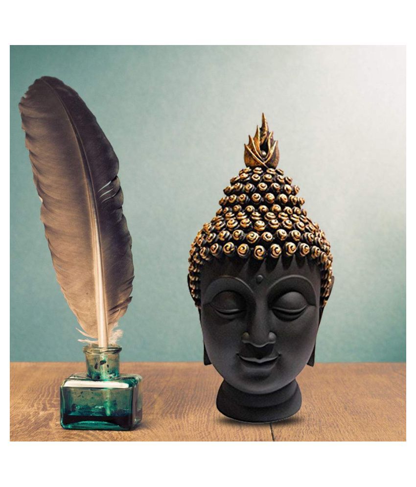 resin buddha head