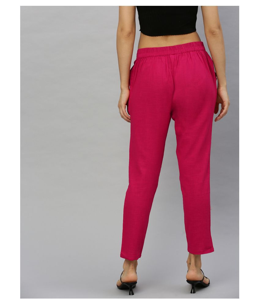 Buy Yash Gallery Cotton Casual Pants Online at Best Prices in India ...