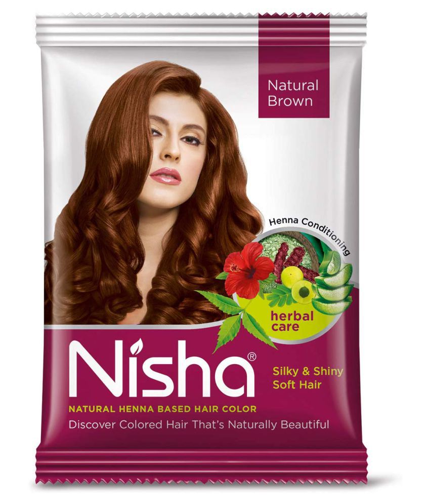 Nisha Natural Henna Based Conditioning Herbal Permanent Hair Color