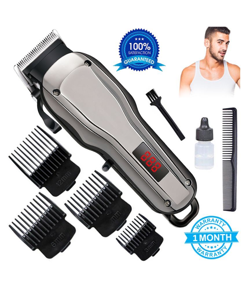 SM Electric Cordless Hair Trimmer Powerful Hair Shaving Hair Cutting Trimmer Multi Casual Combo