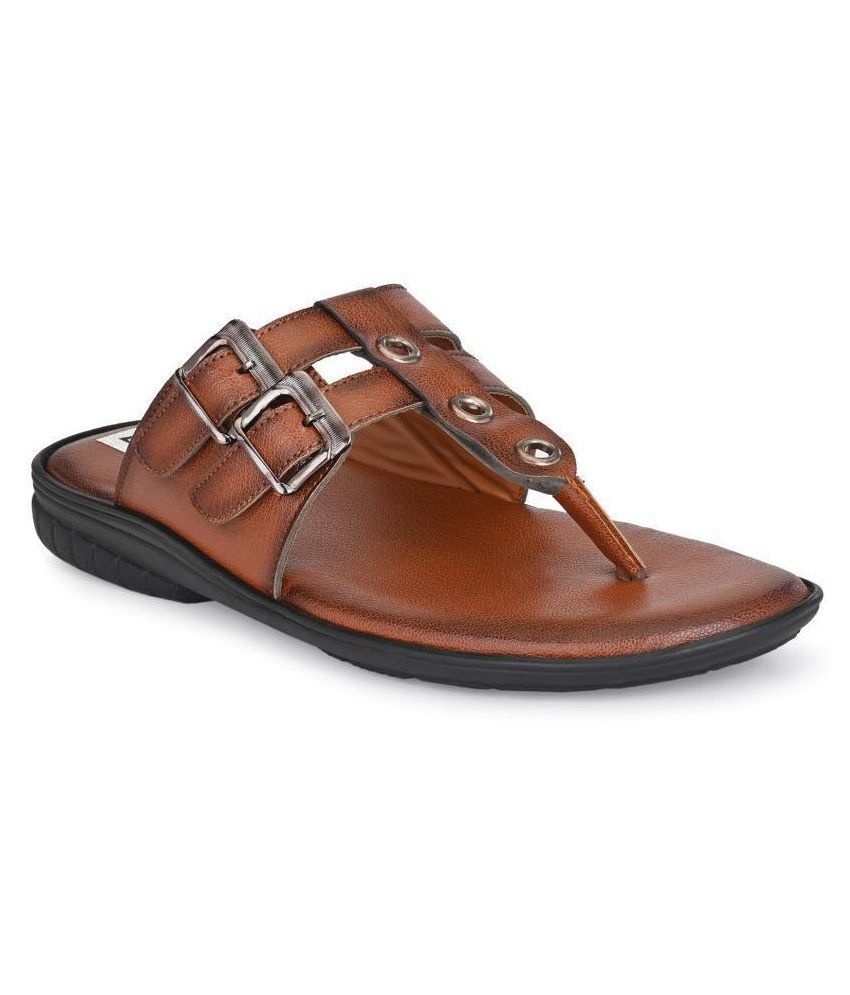 bucik tan leather slippers