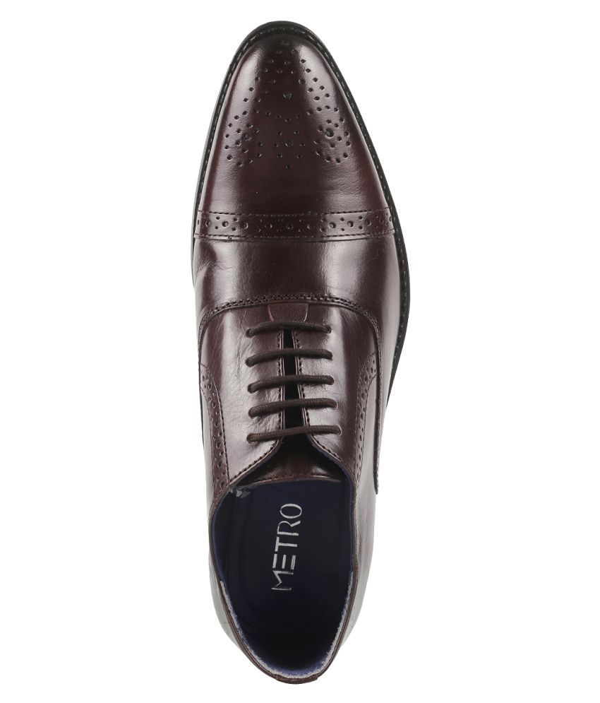 metro leather shoes price list