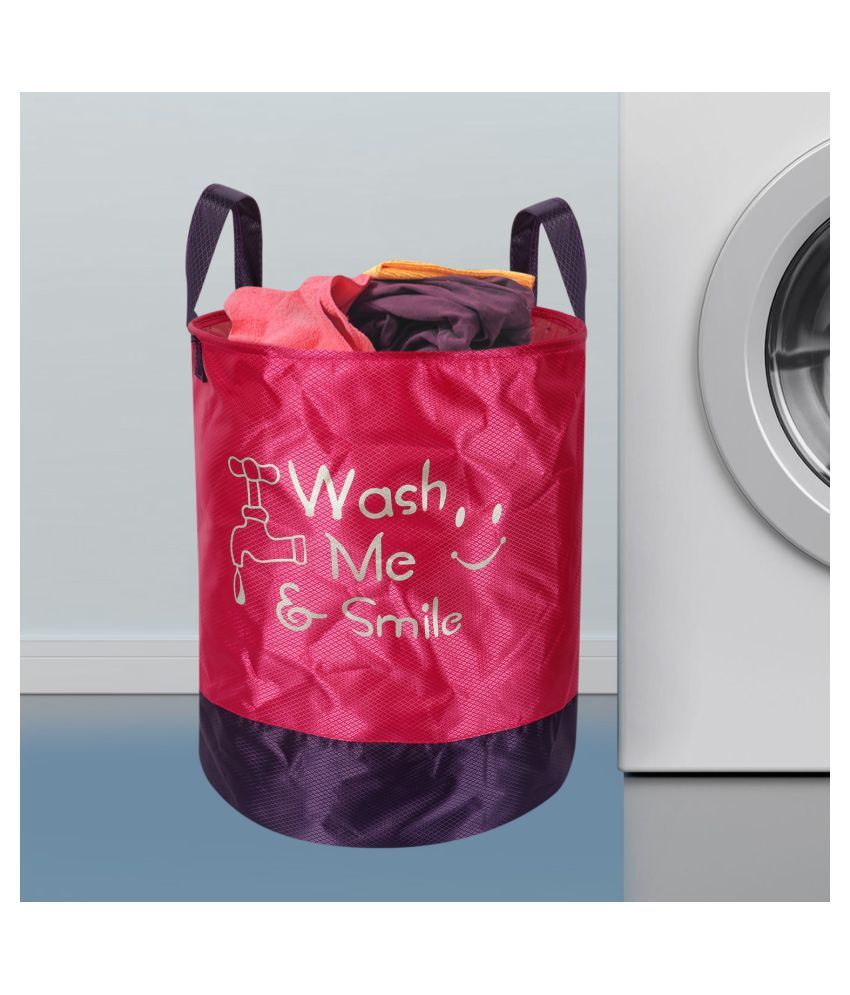     			E-Retailer Set of 1 20 L+ Laundry Bags Red