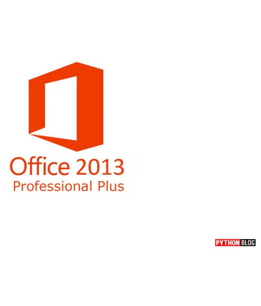 ms office professional plus 2013 price in india