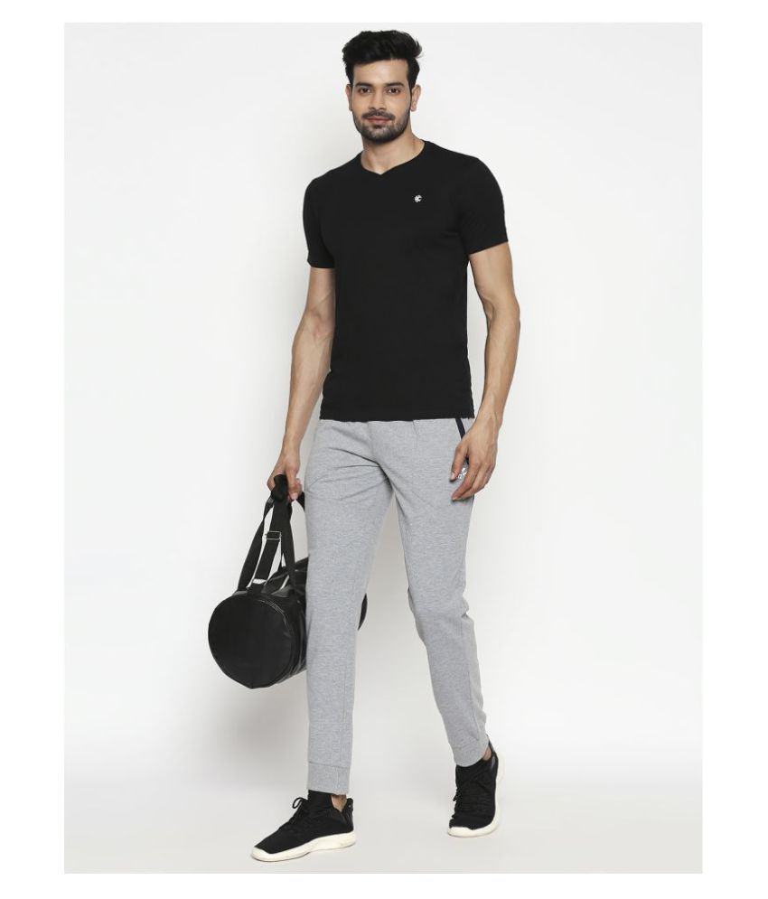 cotton blend joggers for men