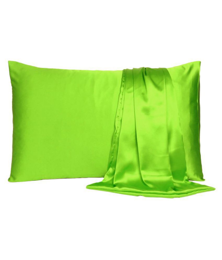 Oussum Single Cherry Lemon green Pillow Cover