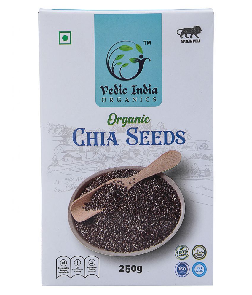 Vedic India Organics Chia Seeds 250 g Buy Vedic India Organics Chia