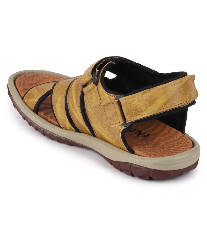 beige leather sandals