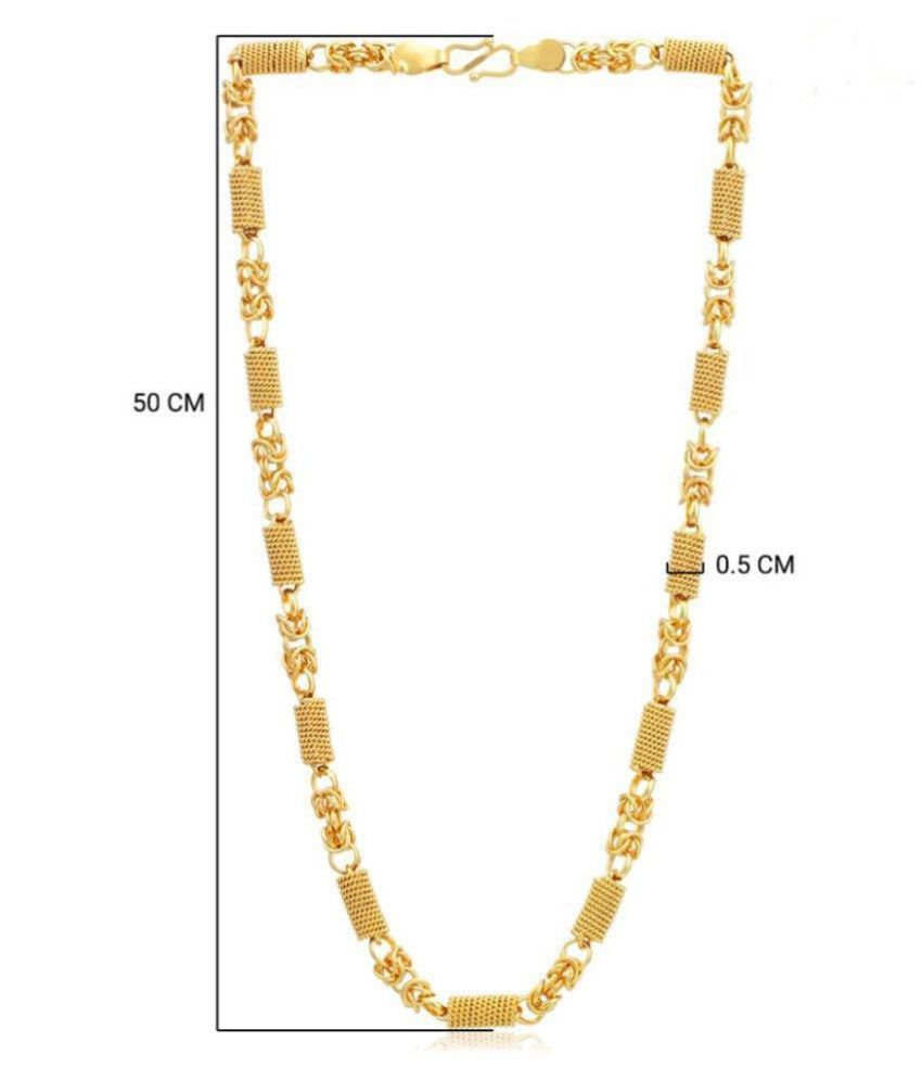 Buy Jewar Mandi Chain Gold Plated Rich 