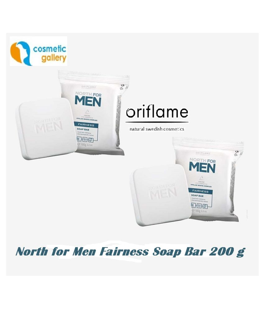 North For Men Fairness Soap 200 g Pack of 2 Buy North For Men Fairness