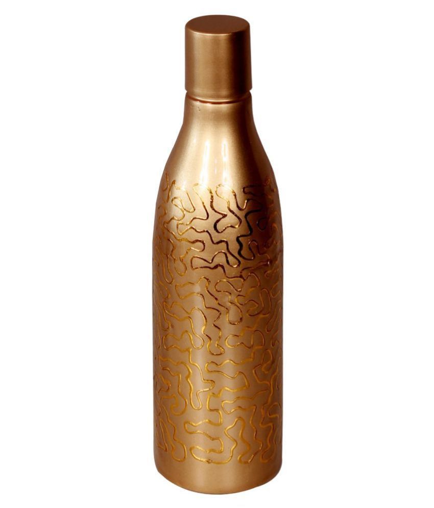 AQUIRIOS IMPORTED COPPER WATER BOTTLE Copper 1000 mL Copper Water Bottle set of 1 Buy Online at