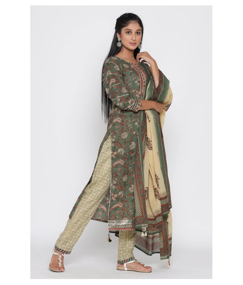 kurti trouser suit