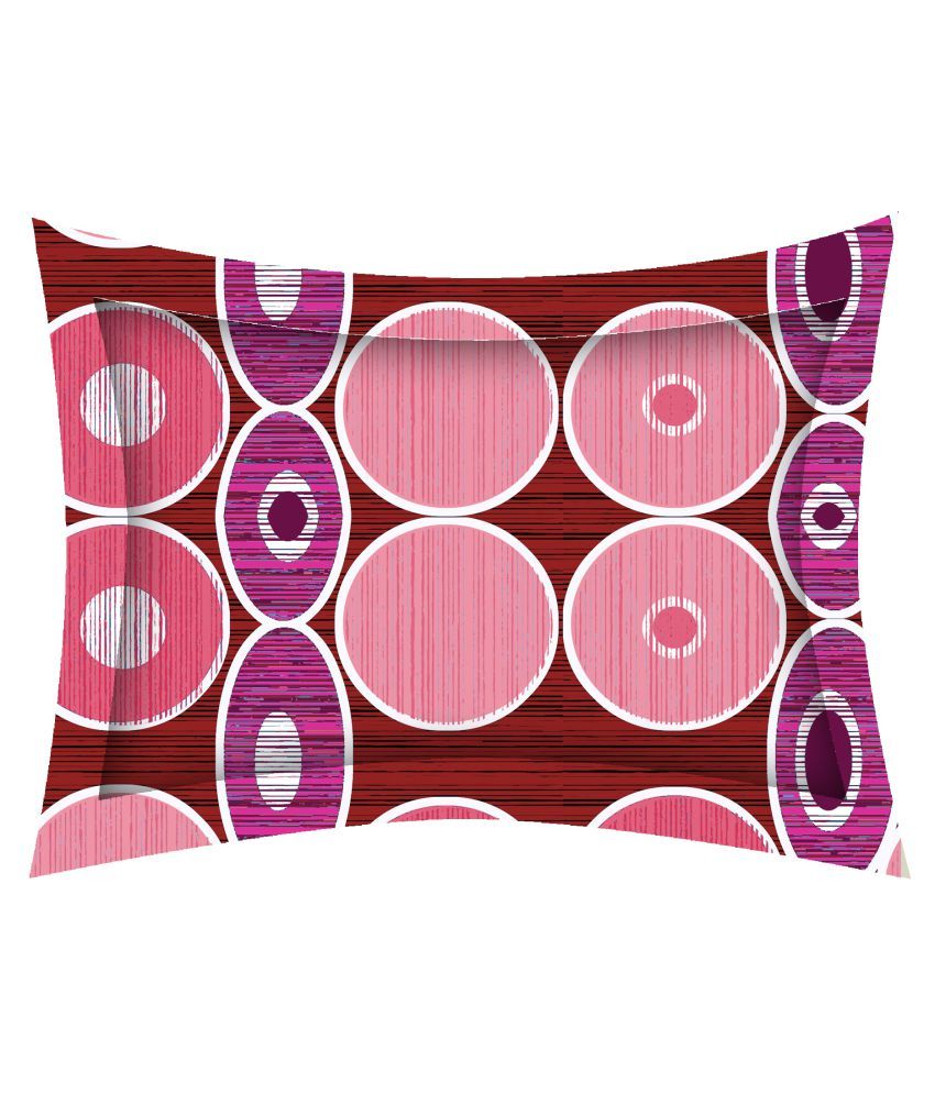 Bella Casa Cotton 2 Single Bedsheets with 4 Pillow Covers ( 228 cm x