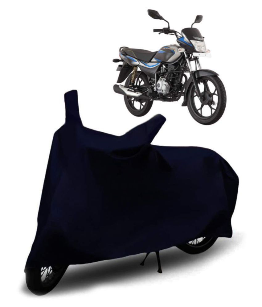 Navy Blue Waterproof Bike Body Cover for Bajaj Platina 110 Buy Navy