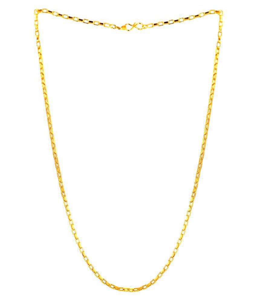     			h m product Gold Plated Mens Women Necklace Chain-100269