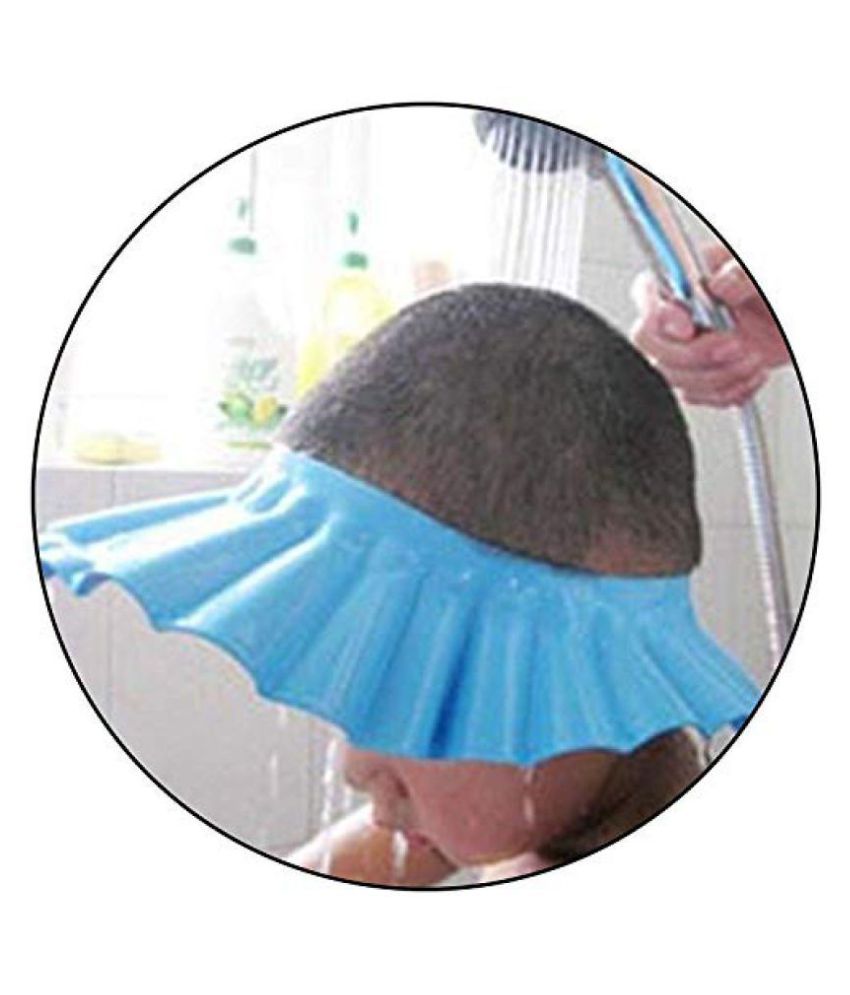     			Pack of 1 - No Tears, Fit-All Adjustable Kid's Shampoo Hat