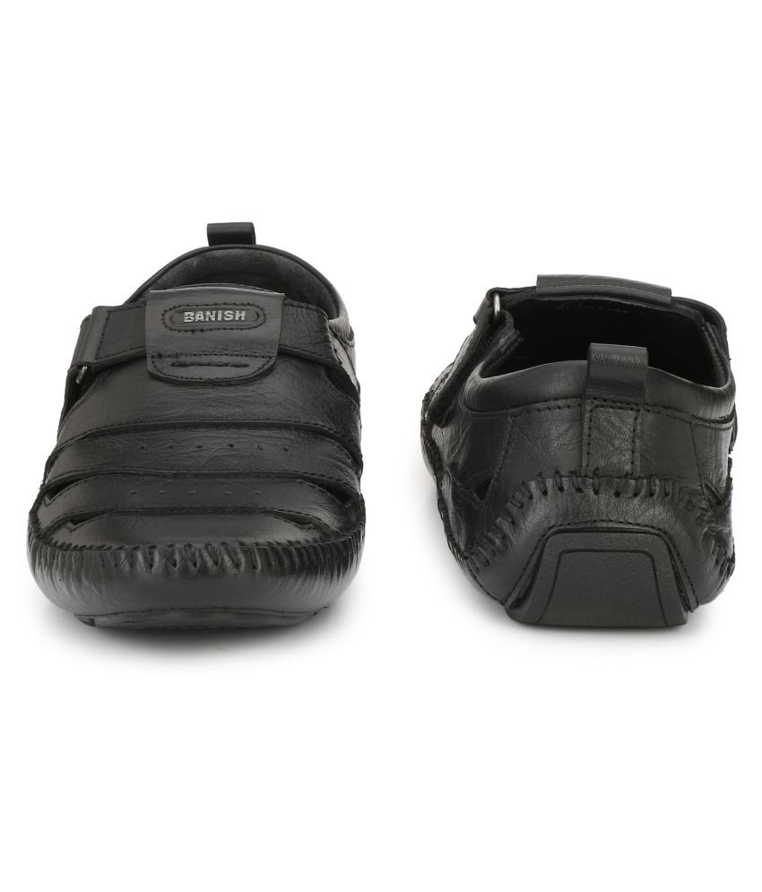 banish leather sandals