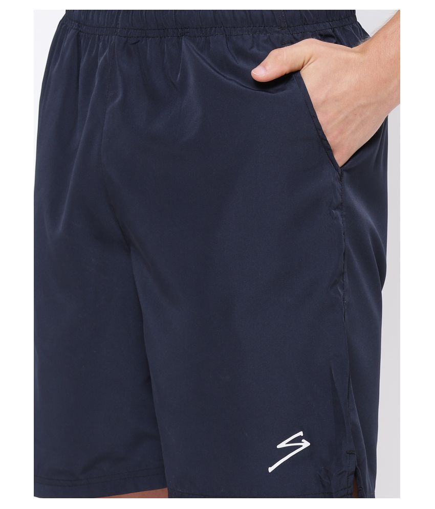 polyester work shorts