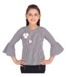 Cutecumber Pack of 1 Girls Polyester Tops ( Black )