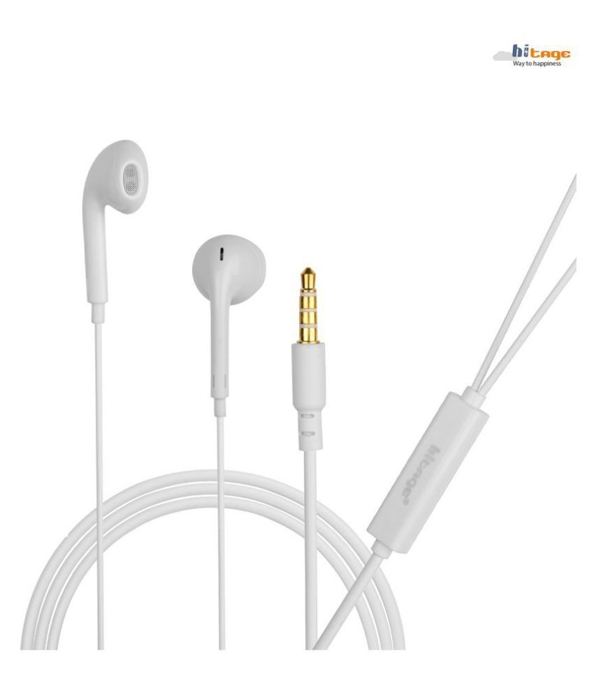 hitage HP331 Best Earphones In October 2020 In Ear Wired With Mic
