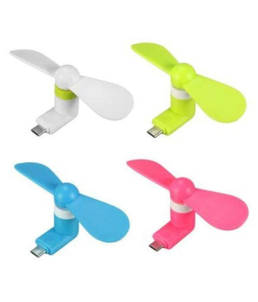 ELECTRA USB OTG FAN FOR MOBILE amp; LAPTOP PACK OF 4