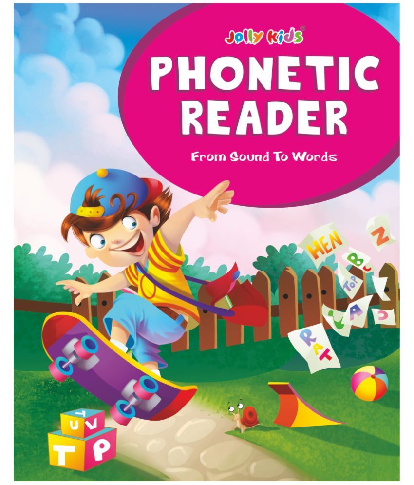     			Jolly Kids Phonetic Readers from Sound to Words Book for Kids Ages 3-7 Years| Vowel & Consonants Sound | Sight Words | Learning the Letter Sound | Compound Words | Homophones | Homonyms | Phonic Book