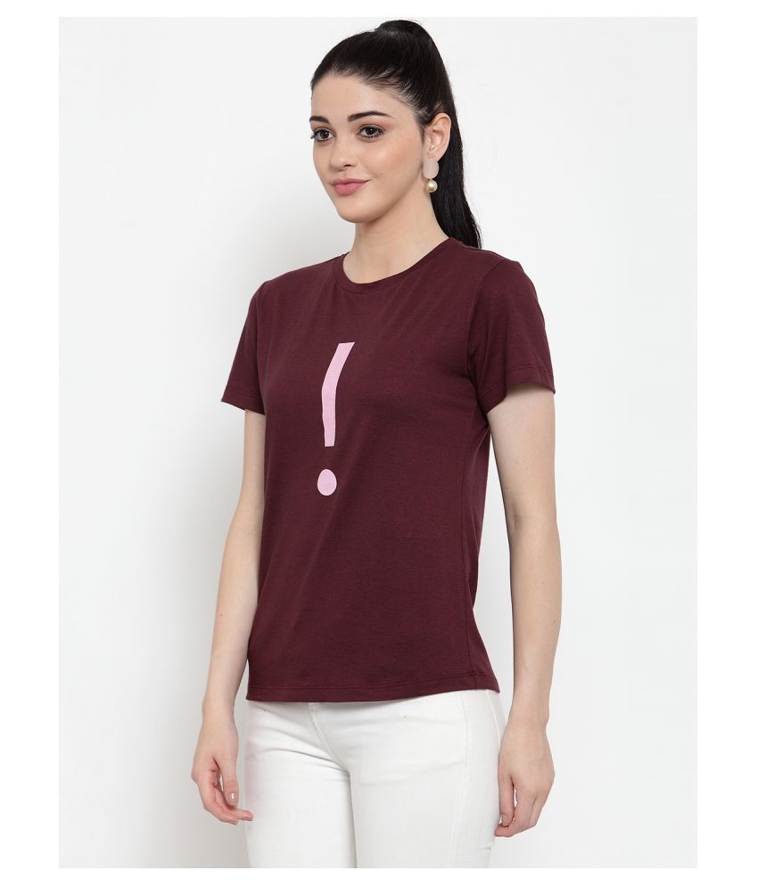 maroon tshirt outfit