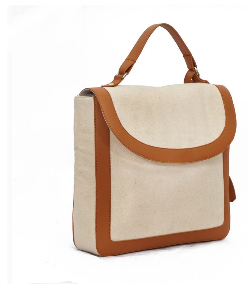 Diwaah White Cotton Shoulder Bag Buy Diwaah White Cotton Shoulder Bag