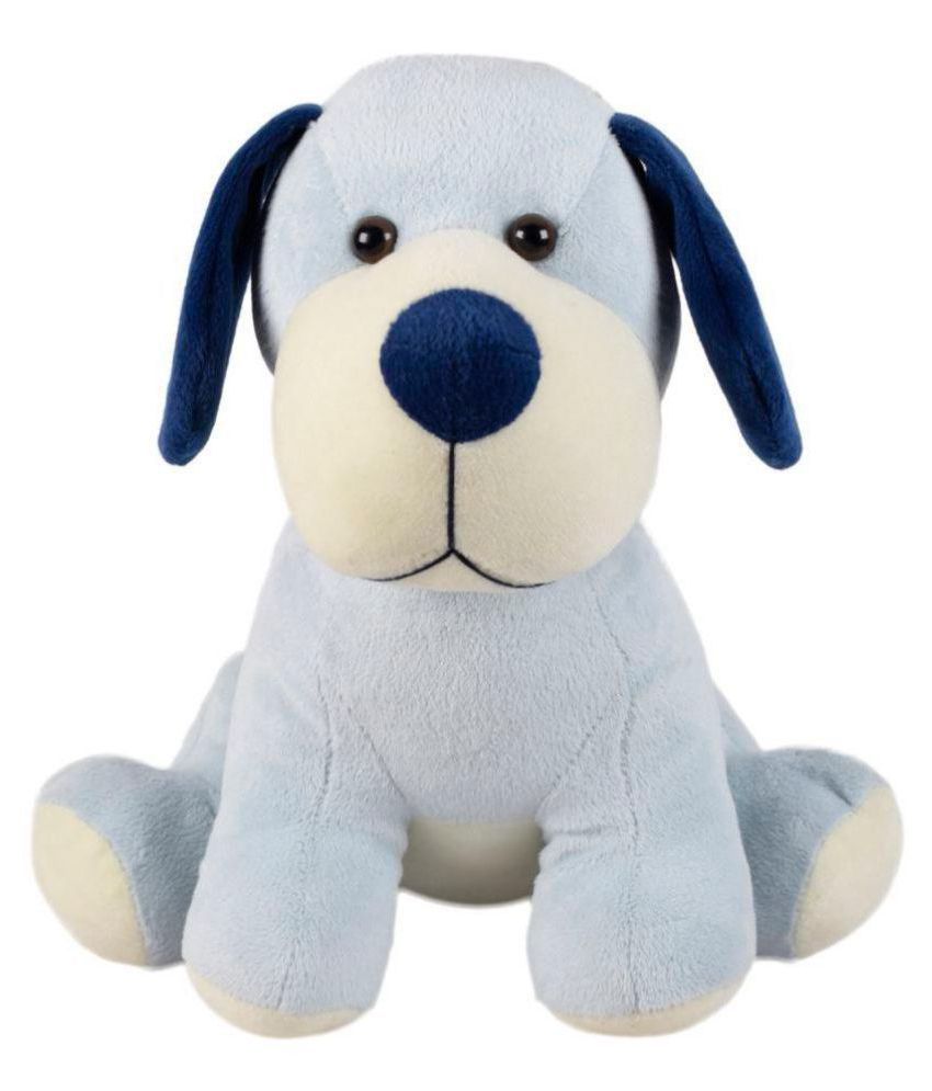 lying dog soft toy