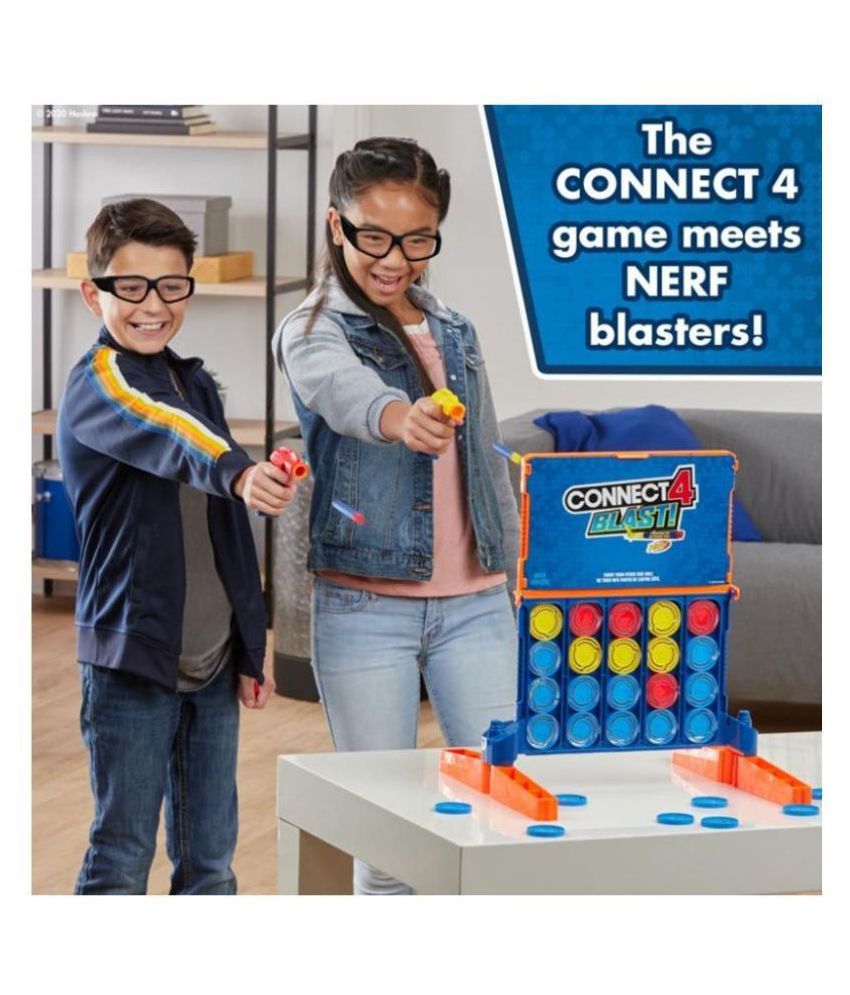 nerf blaster connect 4
