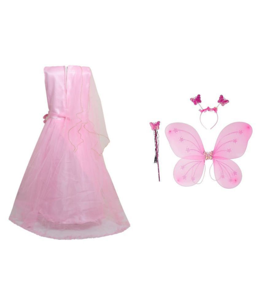 pink pari frock