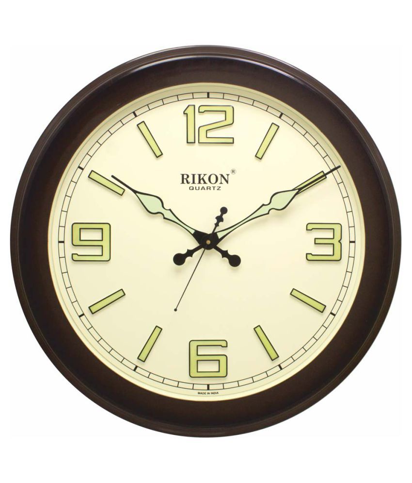 RIKON Circular Analog Wall Clock ( 50 x 50 cm ) Buy RIKON Circular