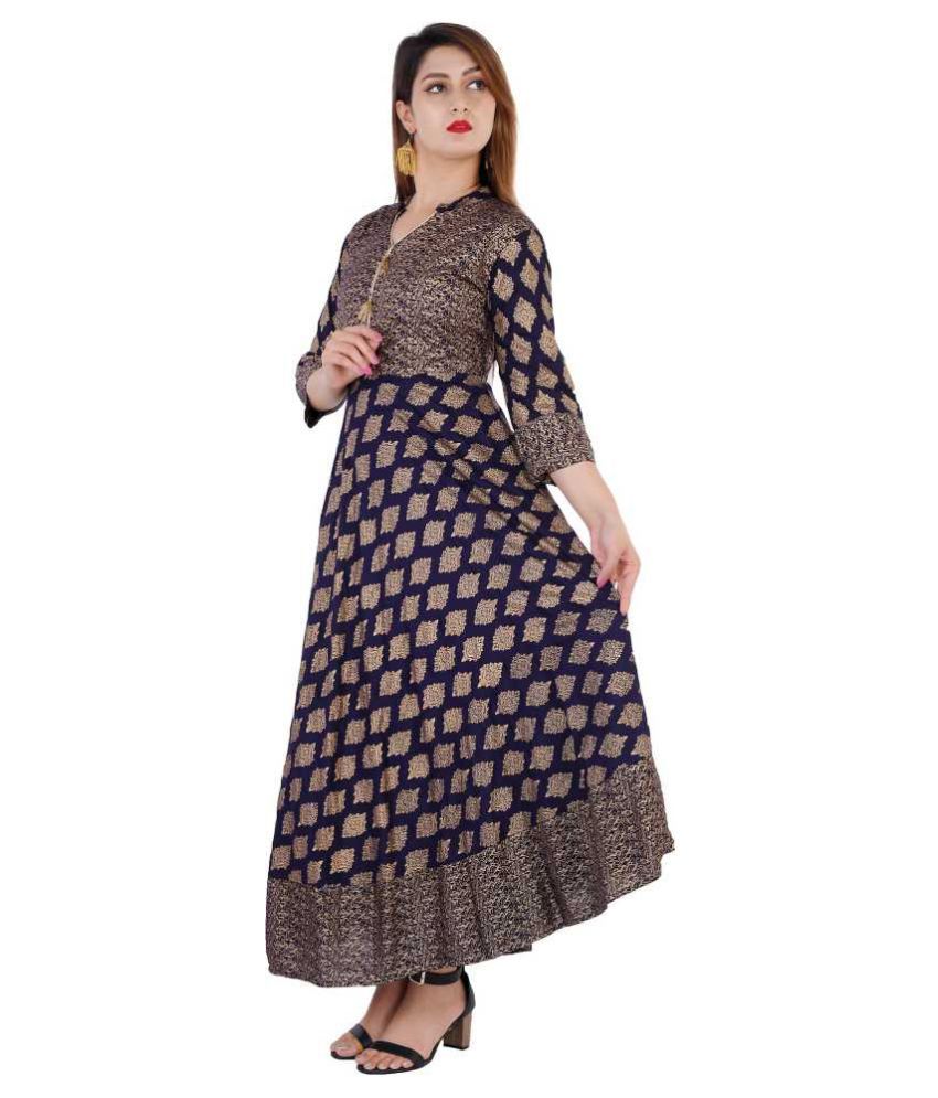 rayon gown online