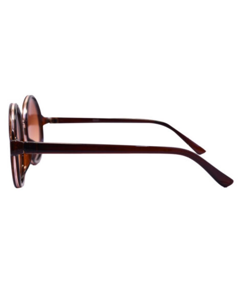 Elysianmart Brown Round Sunglasses ( EM060020501 ) Buy