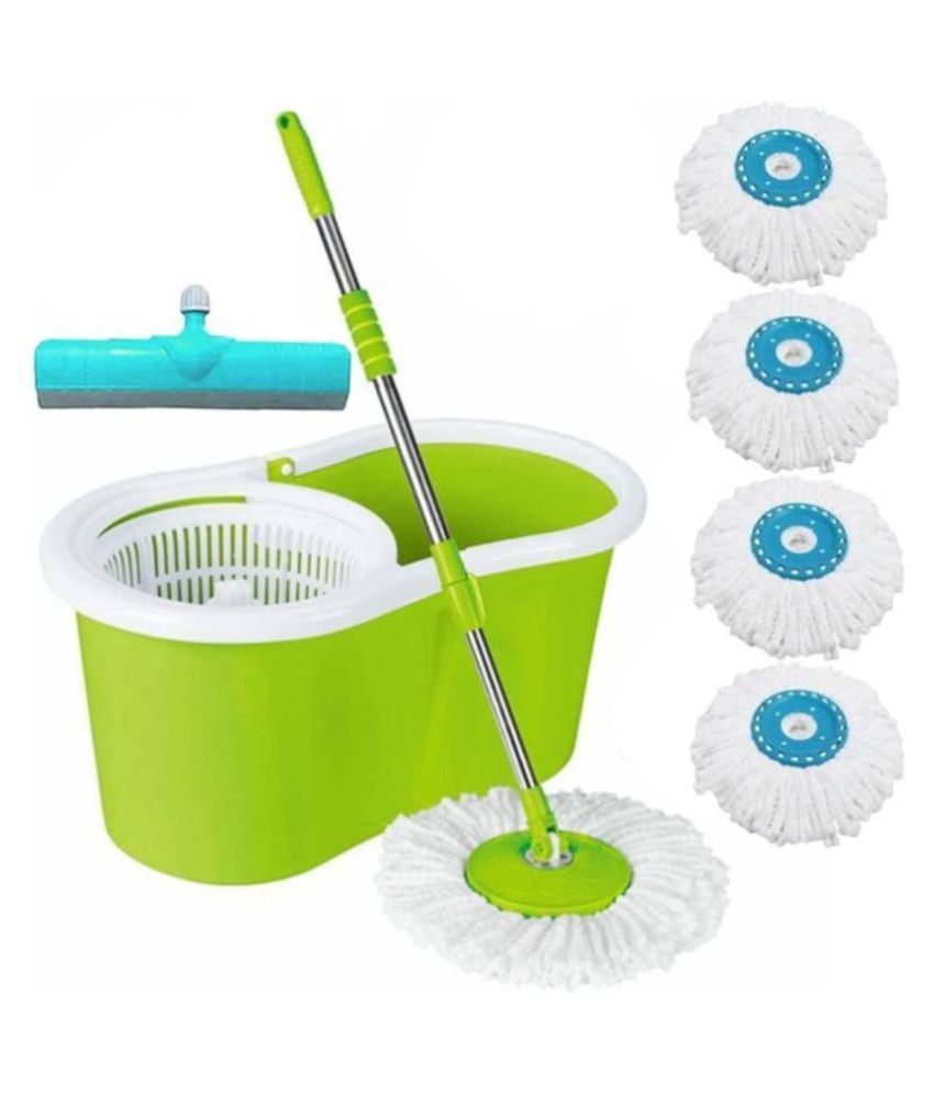 regular wants Double Bucket Mop Classic Magic Dry Spin Cleaning Bucket