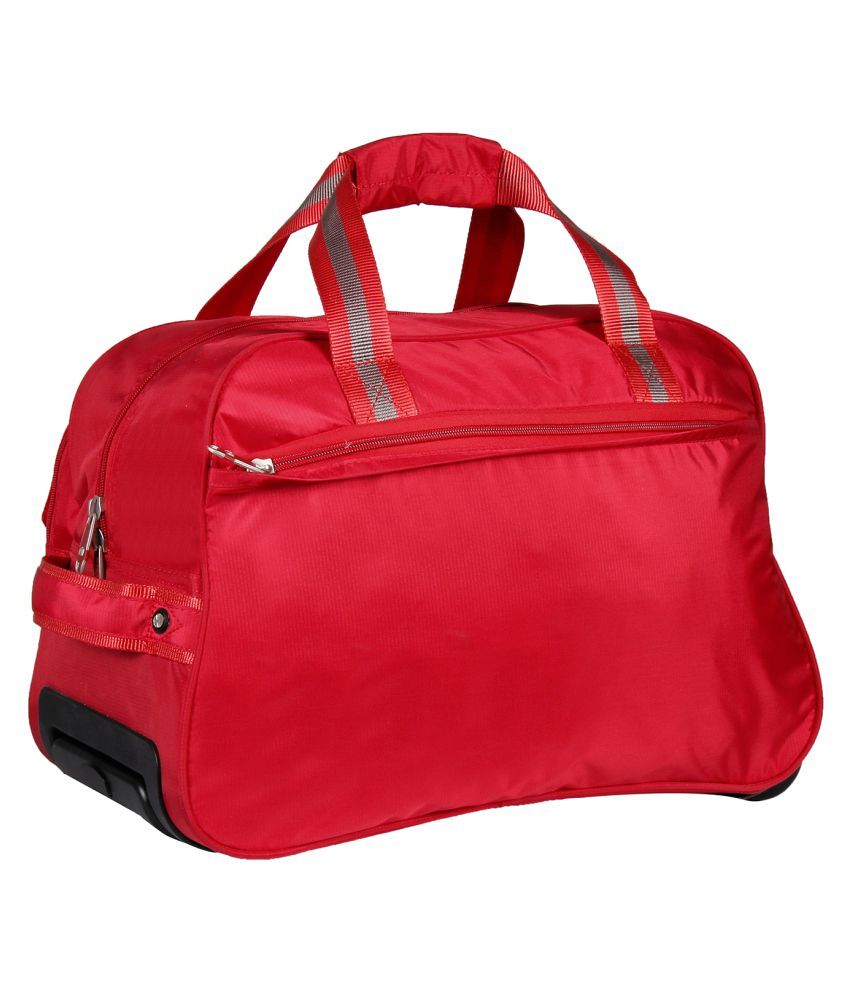 Fabco Red Solid M Duffle Bag - Buy Fabco Red Solid M Duffle Bag Online ...