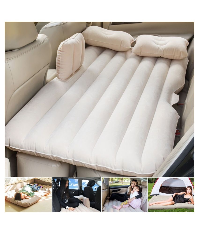 Multifunctional Inflatable Car Bed Mattress Universal Car Back Seat Travel Air Inflation With