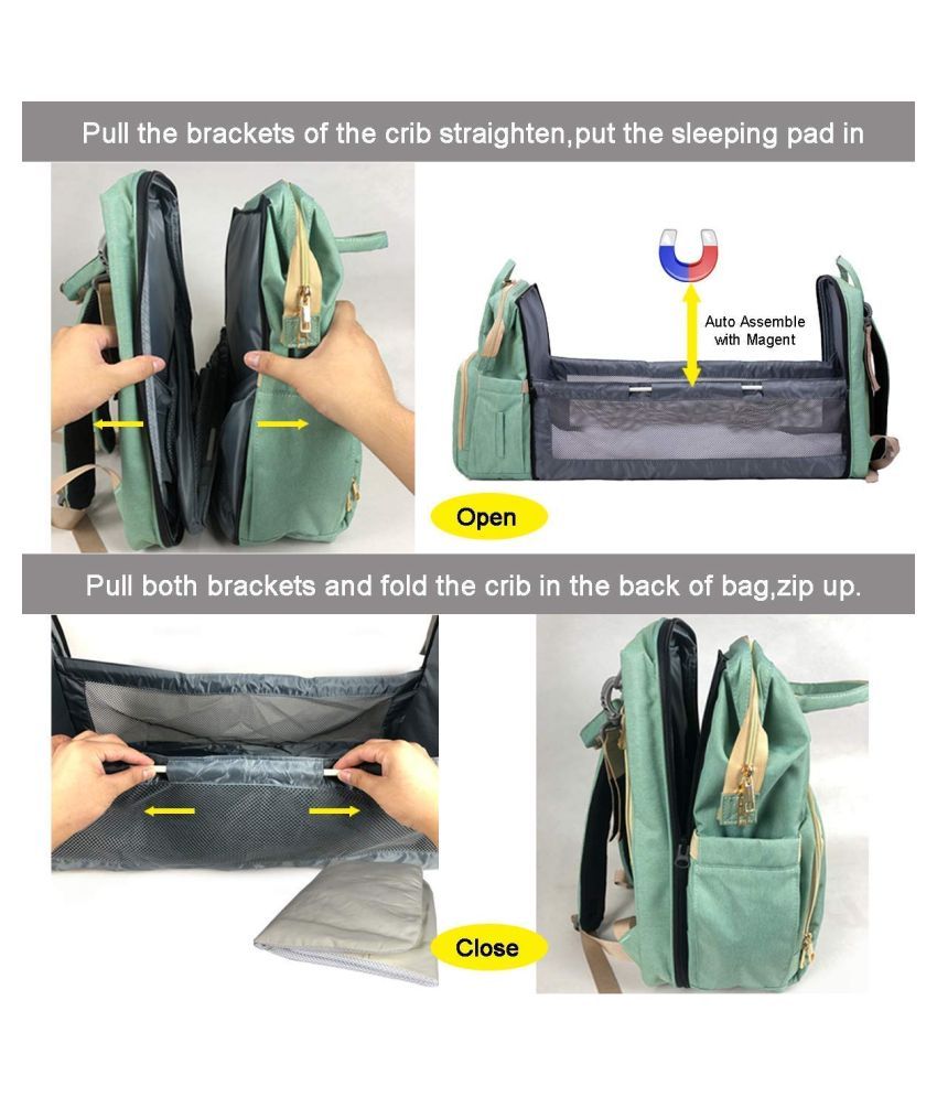 Home Cloud Blue Canvas Diaper Bag ( Medium cm Buy Home Cloud Blue