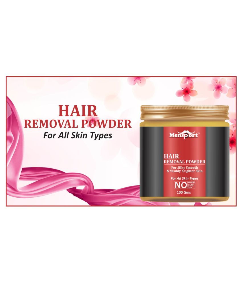 Mensport Hair Removal Powder Pre Wax Powder 100 gm Buy Mensport Hair