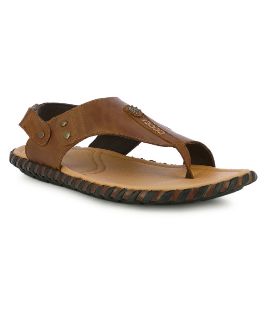 alberto torresi men's leather sandals and floaters