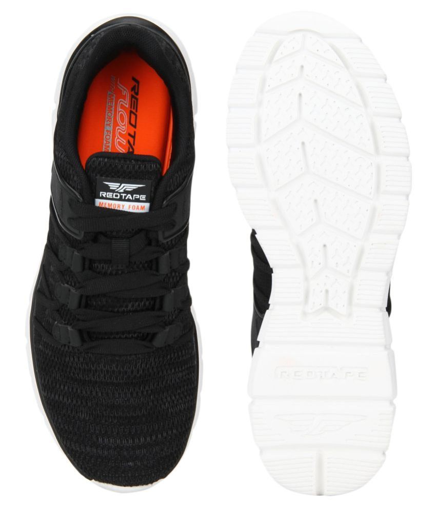 Red Tape Walking Black Running Shoes - Buy Red Tape Walking Black Running Shoes Online at Best 