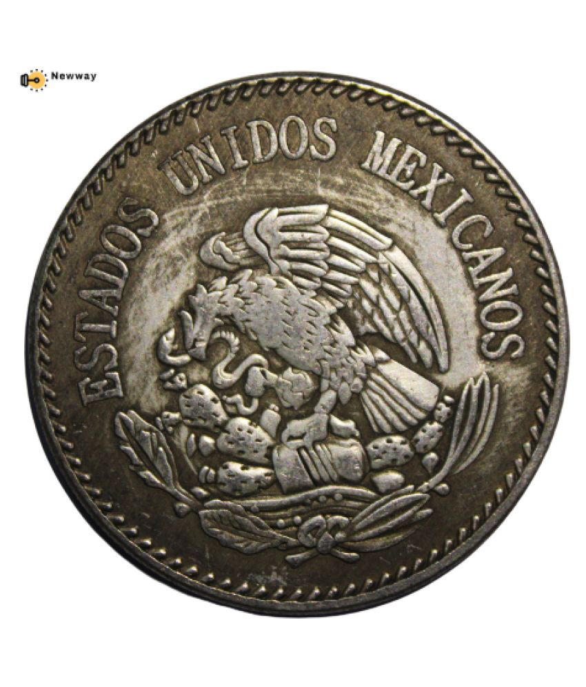     			5 Pesos 1947- Estados Unidos Mexicanos Country Mexico (Estados Unidos} Extremely Rare Issue Coin