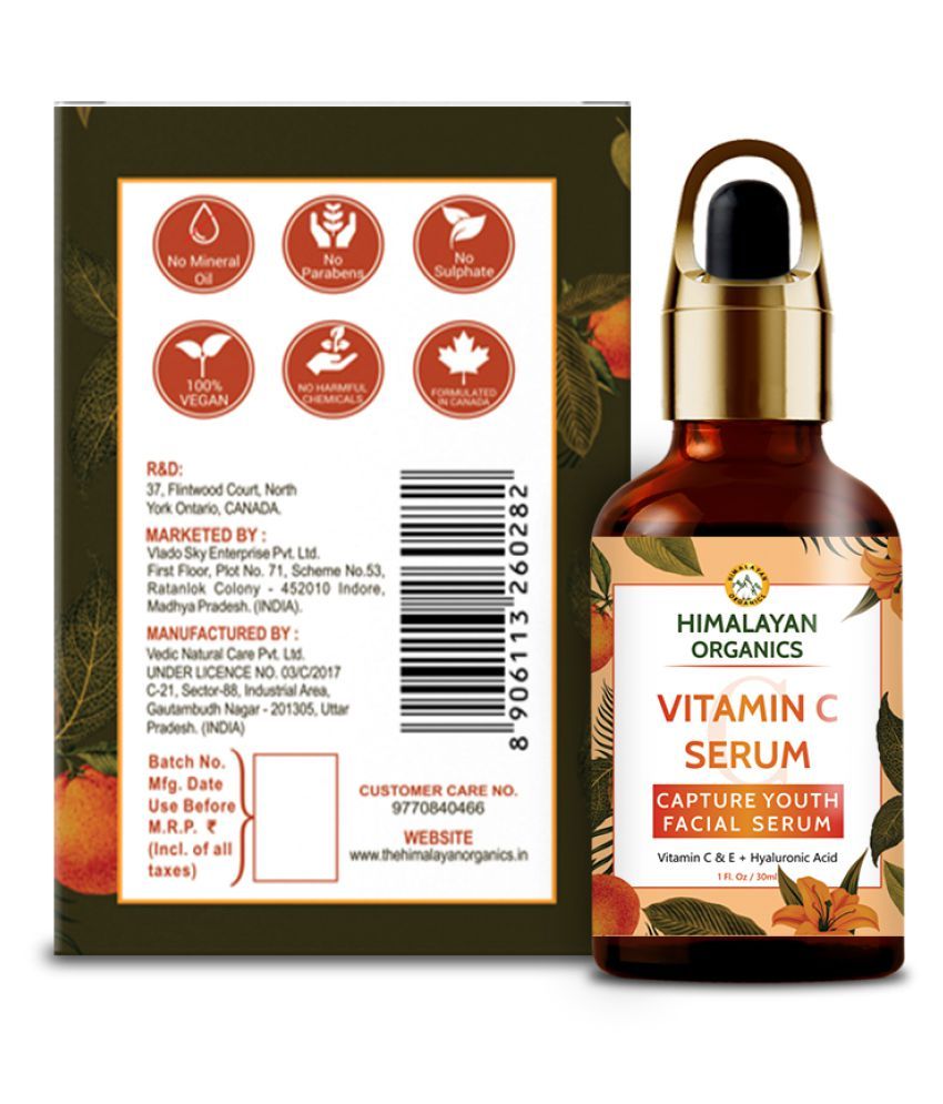 Himalayan Organics Face Serum 30 mL Buy Himalayan Organics Face Serum