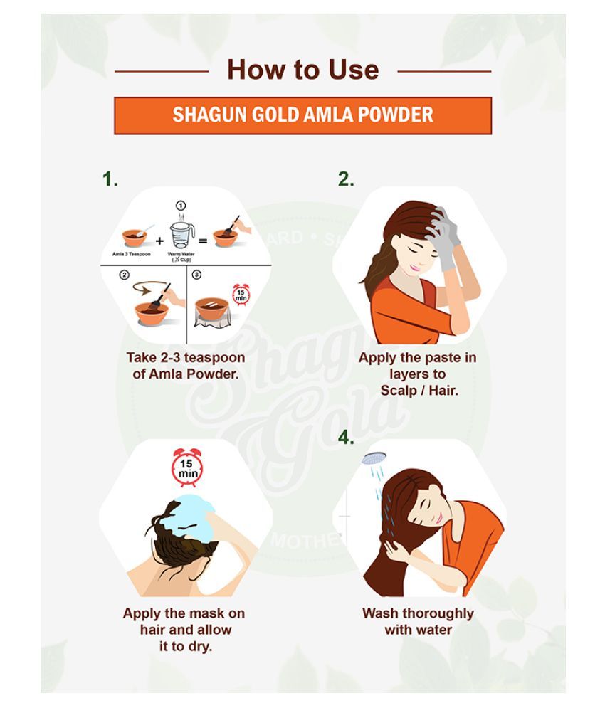 Shagun Gold Shagun Gold Amla Powder Natural Henna 100 g Pack of 2 Buy