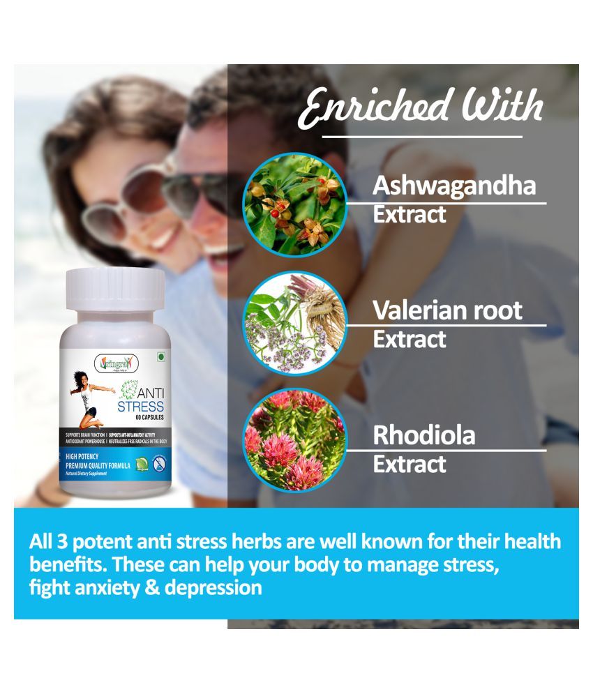 Ultra Pure Anti Stress Capsules Stress Free Capsules Stress Relief