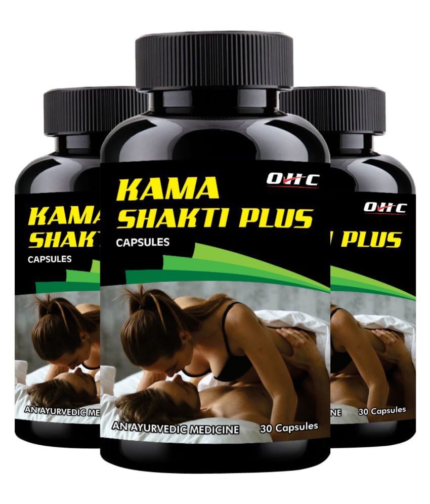 OHC Kama Shakti Plus Men Power Herbal Capsule 90 no.s Pack of 3 Buy
