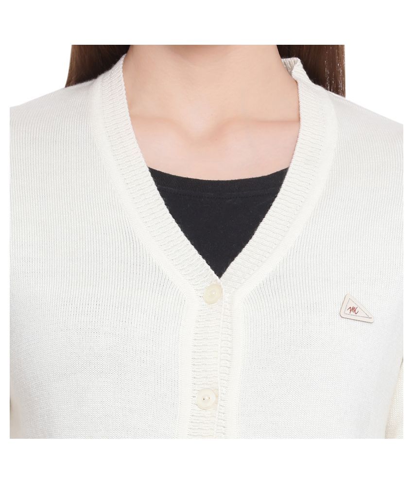 Buy Monte Carlo Pure Wool Beige Buttoned Cardigans Online at Best Prices in India - Snapdeal