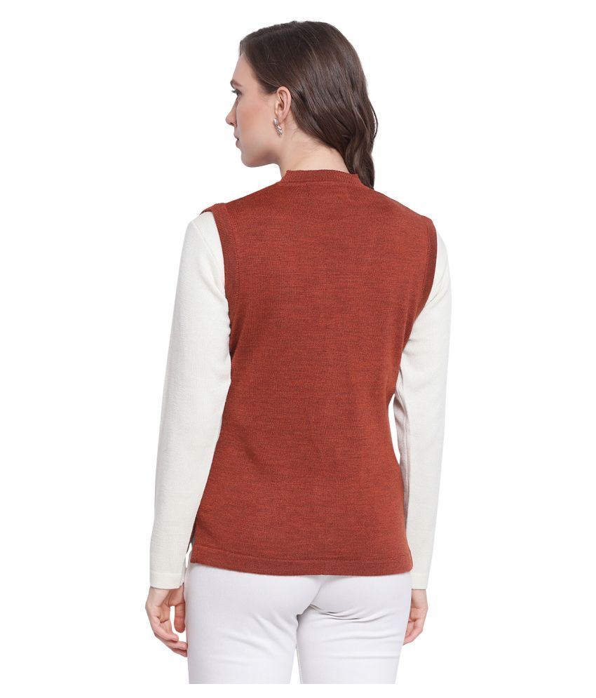 Buy Monte Carlo Pure Wool Orange Buttoned Cardigans Online at Best Prices in India - Snapdeal