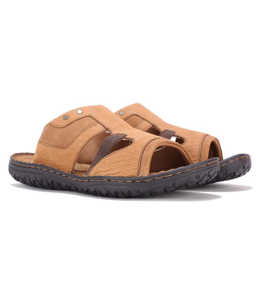 leather sandals woodland