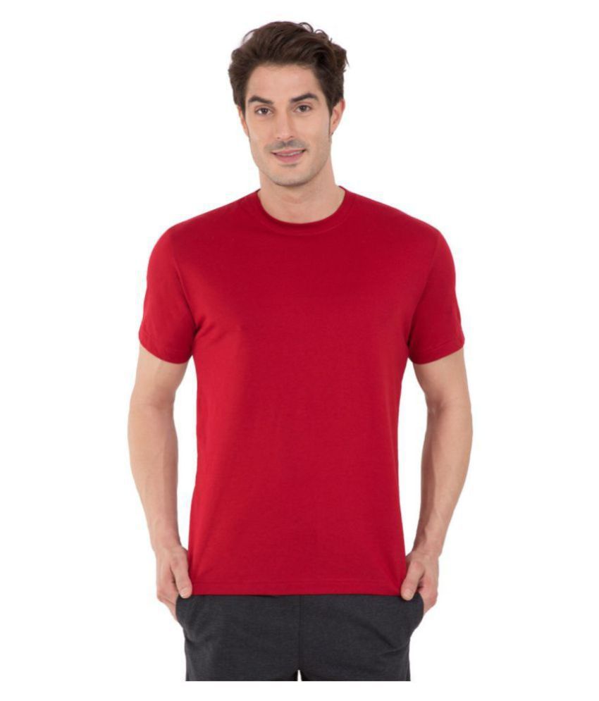 Jockey Red T Shirts Single Pack